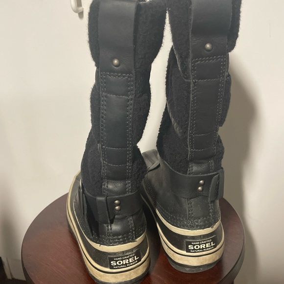 Sorel Womens Black Helen Of Tundra II NL1496-010 Mid Calf Snow Boots Size US 7/8 - Picture 10 of 10